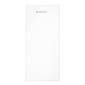 マッサージセラピストヘンナロータスタトゥーハンド4 ラックカード (裏面)