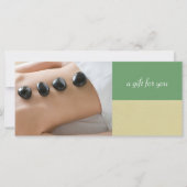 マッサージセラピスト又は日スパギフト券 (正面)