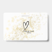 マッサージセラピスト名バッジ バッジ (裏面)