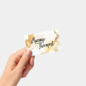 マッサージセラピスト名バッジ バッジ (手持ち)