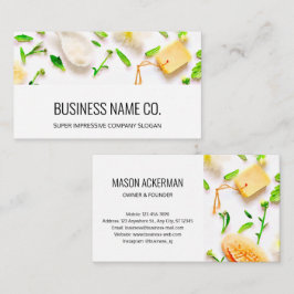 マッサージセラピスト名刺 – クリーンデザイン 名刺