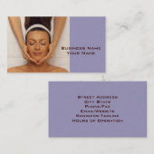 マッサージセラピスト名刺 名刺 (正面/裏面)