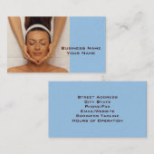 マッサージセラピスト名刺 名刺 (正面/裏面)