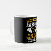 マッサージセラピスト贈与 コーヒーマグカップ (正面左)