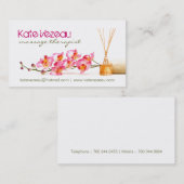 マッサージセラピスト/エステティシャンの名刺 名刺 (正面/裏面)