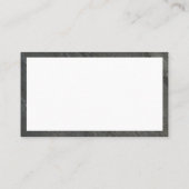 マッサージセラピスト |カイロプラクター 名刺 (裏面)