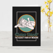 マッサージセラピスト カード (黄色い花)