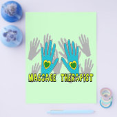 マッサージセラピスト ギフト チラシ (シングル)