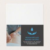 マッサージセラピスト |スパ所有者 名刺 (外部フラット)