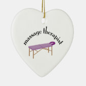 マッサージセラピスト セラミックオーナメント (右)