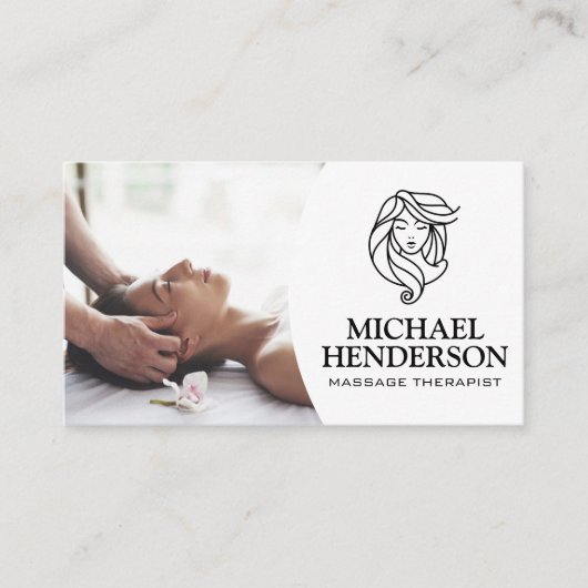 マッサージセラピスト | リラックススパ 名刺 (正面)