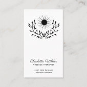 マッサージセラピスト 名刺 (正面)