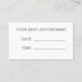 マッサージセラピスト 名刺 (裏面)