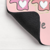 マッサージセラピスト「手の"デザインのギフト マウスパッド (コーナー)