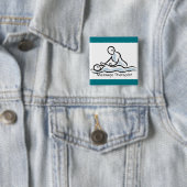 マッサージセラピスト 缶バッジ (インサイチュ)