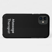 マッサージセラピスト Case-Mate iPhoneケース (裏面(横))