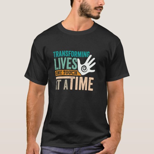 マッサージセラピストPTA PT物理セラピスト物理 Tシャツ (正面)
