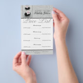 マッサージセラピーくつろぎスパセンター価格表 チラシ (ハンドル)