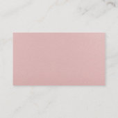 マッサージセラピーのロゴ 名刺 (裏面)