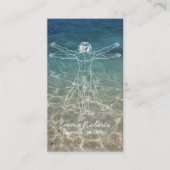 マッサージセラピーエレガントヒーリングシースパ 名刺 (正面)