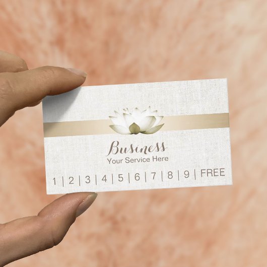 マッサージセラピーエレガントロータスサロンスパロイヤリティ ロイヤリティカード