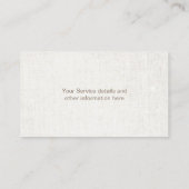 マッサージセラピーエレガントロータスサロンスパロイヤリティ ロイヤリティカード (裏面)