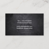 マッサージセラピーエレガントロータスヒーリングサロン 名刺 (裏面)