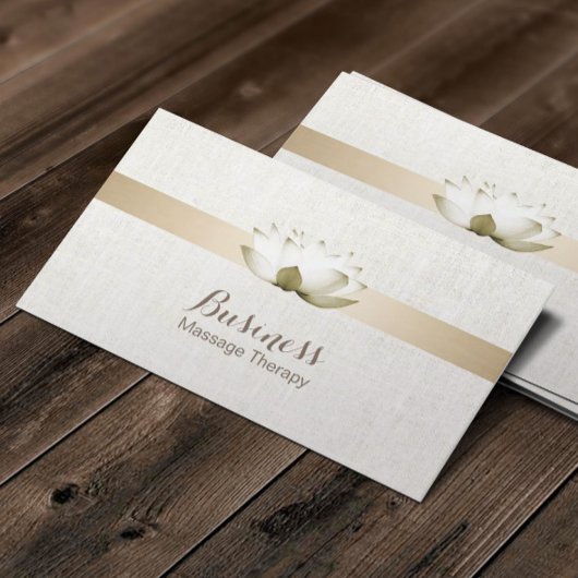 マッサージセラピーエレガントロータスフラワーズサロンスパ 名刺