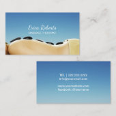 マッサージセラピーエレガント美しいスパ&サロン 名刺 (正面/裏面)