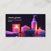 マッサージセラピーカスタムQR 名刺 (正面)