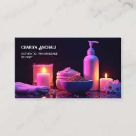 マッサージセラピーカスタムQR 名刺