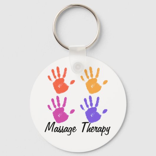 マッサージセラピーキーチェーン キーホルダー (正面)