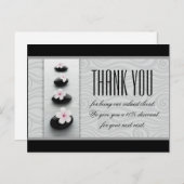 マッサージセラピースパサロンサンキュークーポン ポストカード (正面/裏面)