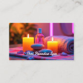 マッサージセラピーネオン 名刺 (正面)