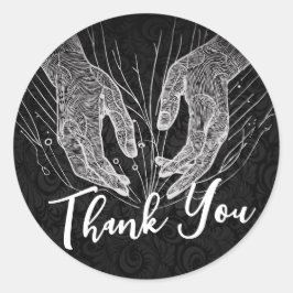 マッサージセラピーヒーリングハンズエネルギースパありがとう ラウンドシール