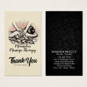 マッサージセラピーヒーリングハンズエネルギースパウェルネス (正面&裏面)