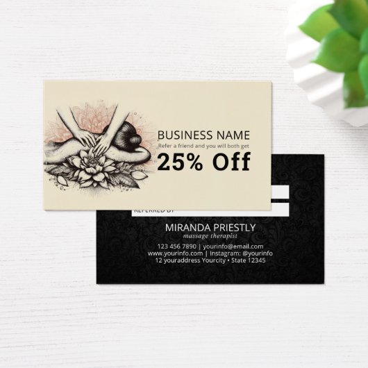 マッサージセラピーヒーリングハンズエネルギースパウェルネス (デスク)