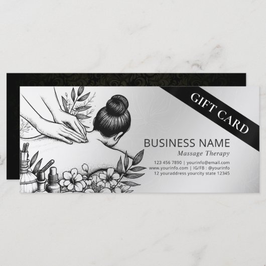 マッサージセラピーヒーリングハンズエネルギースパウェルネス (正面/裏面)