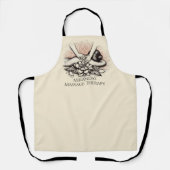 マッサージセラピーヒーリングハンズエネルギースパウェルネス エプロン (正面)