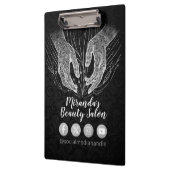 マッサージセラピーヒーリングハンズエネルギースパウェルネス クリップボード (左)