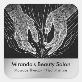 マッサージセラピーヒーリングハンズエネルギースパウェルネス スクエアシール