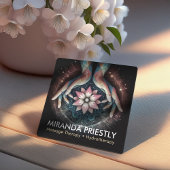 マッサージセラピーヒーリングハンズエネルギースパウェルネス スクエア名刺