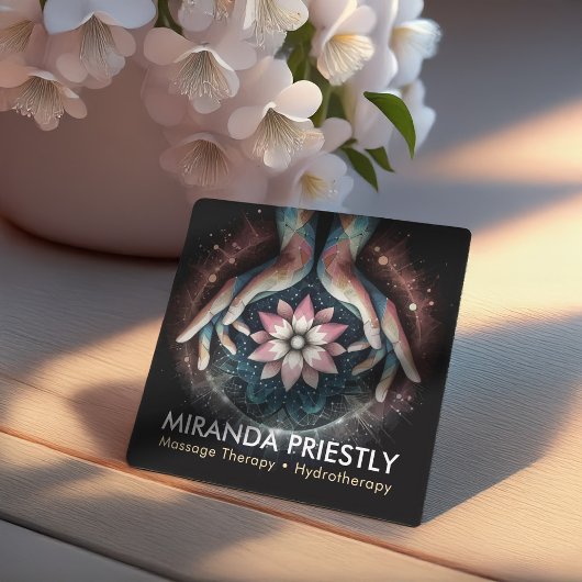 マッサージセラピーヒーリングハンズエネルギースパウェルネス スクエア名刺