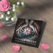 マッサージセラピーヒーリングハンズエネルギースパウェルネス スクエア名刺