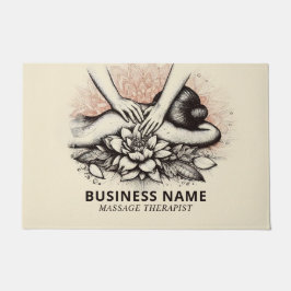 マッサージセラピーヒーリングハンズエネルギースパウェルネス ドアマット