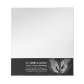 マッサージセラピーヒーリングハンズエネルギースパウェルネス ノートパッド (正面)