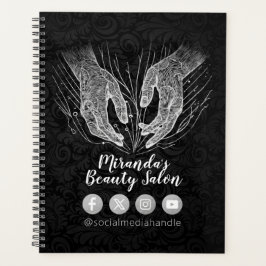 マッサージセラピーヒーリングハンズエネルギースパウェルネス プランナー手帳