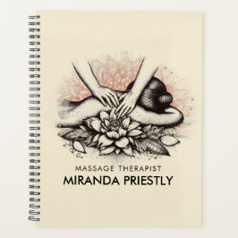 マッサージセラピーヒーリングハンズエネルギースパウェルネス プランナー手帳