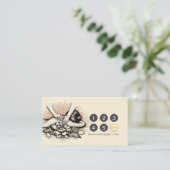 マッサージセラピーヒーリングハンズエネルギースパウェルネス ロイヤリティカード (スタンド正面)