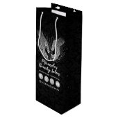 マッサージセラピーヒーリングハンズエネルギースパウェルネス ワインギフトバッグ (正面アングル)